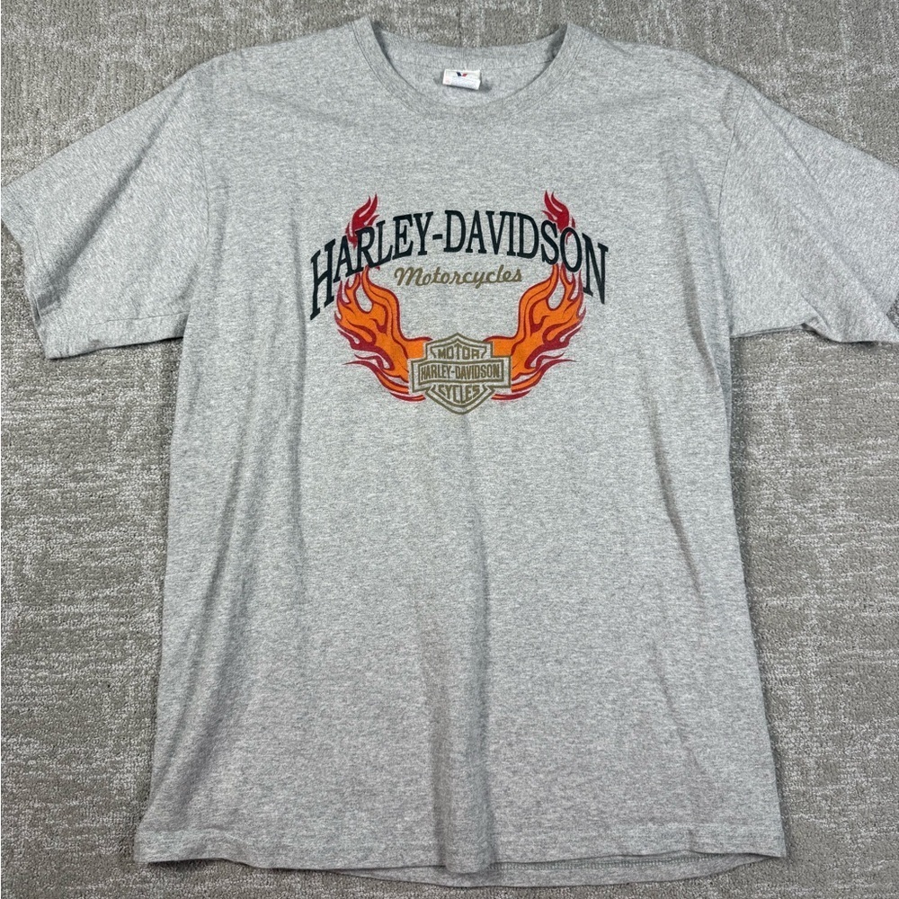 Harley Davidson Y2K Biker Nuevo Progreso Mexico T-Shirt Adult Large